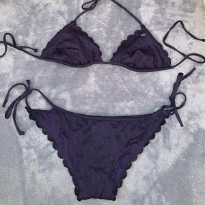 Roxy two piece bathing suit